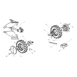 Kit labour pour Motoculteur Thermique MTS