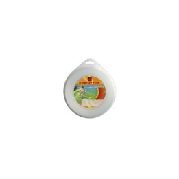 Fil nylon  diam.: 2mm, section: ronde, couleur: blanc, spool 135m