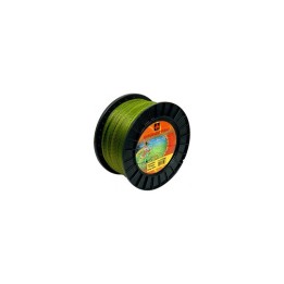 Fil nylon  diam.: 3mm, section: hélicoïdale, couleur: kaki, bobine 169m