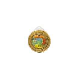 Fil nylon  diam.: 3mm, section: arêtes, couleur: dor, mini spool 9m