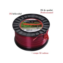 Fil nylon hélicoidal 2.7 mm 360 mètres