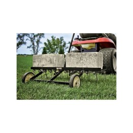 Emousseur tracté 100 cm pour autoportée