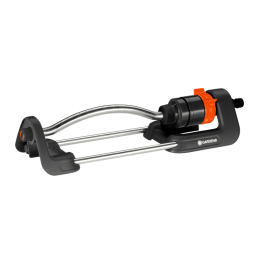 Arroseur GARDENA oscillant 0 à 220 m²