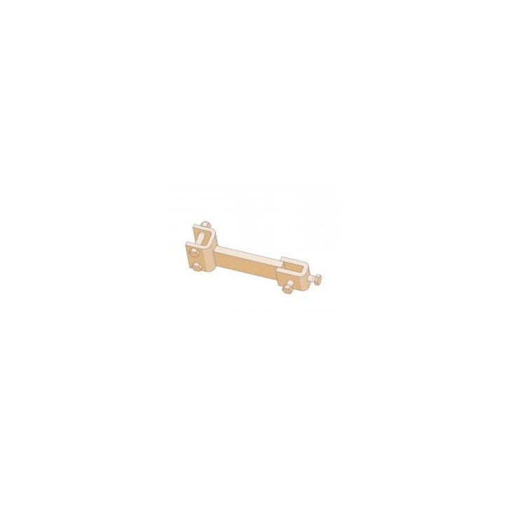 Liaison en chappe MAJAR entre liaison standard et outils avec montant 40x14 mm