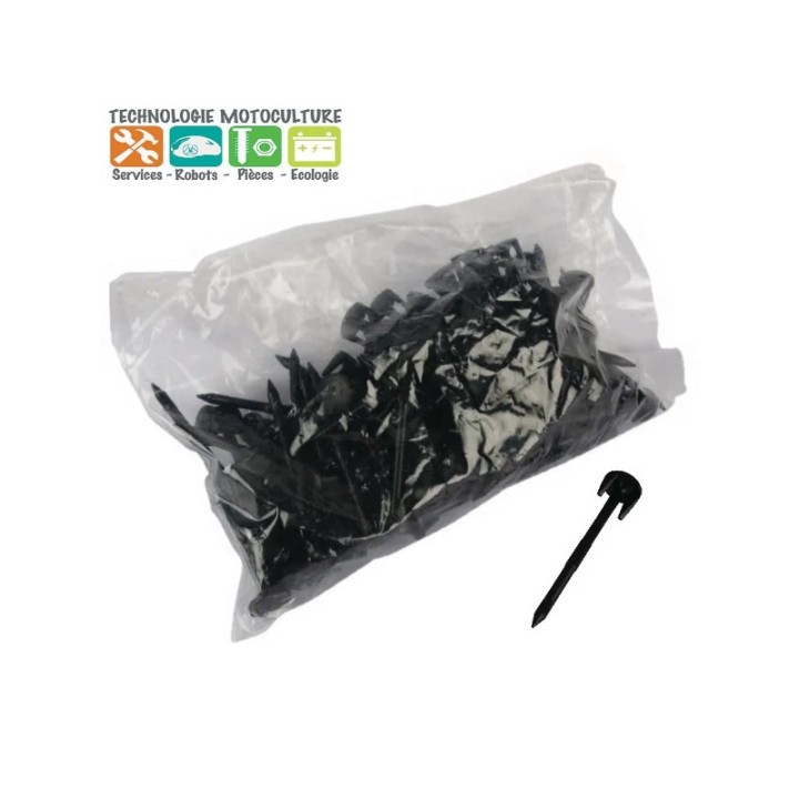 Pack de 100 clous de fixation pour robot tondeuse STIGA