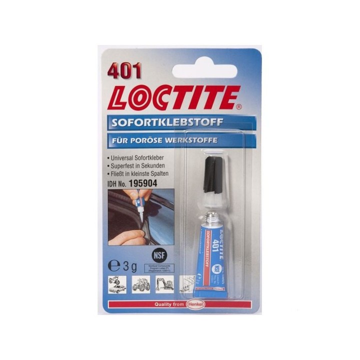 Adhésif instantané 401 - 5g
