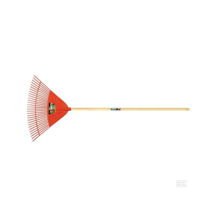 Rateau à feuilles 80 cm avec manche