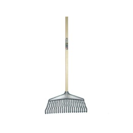 Balai feuilles plastique avec manche