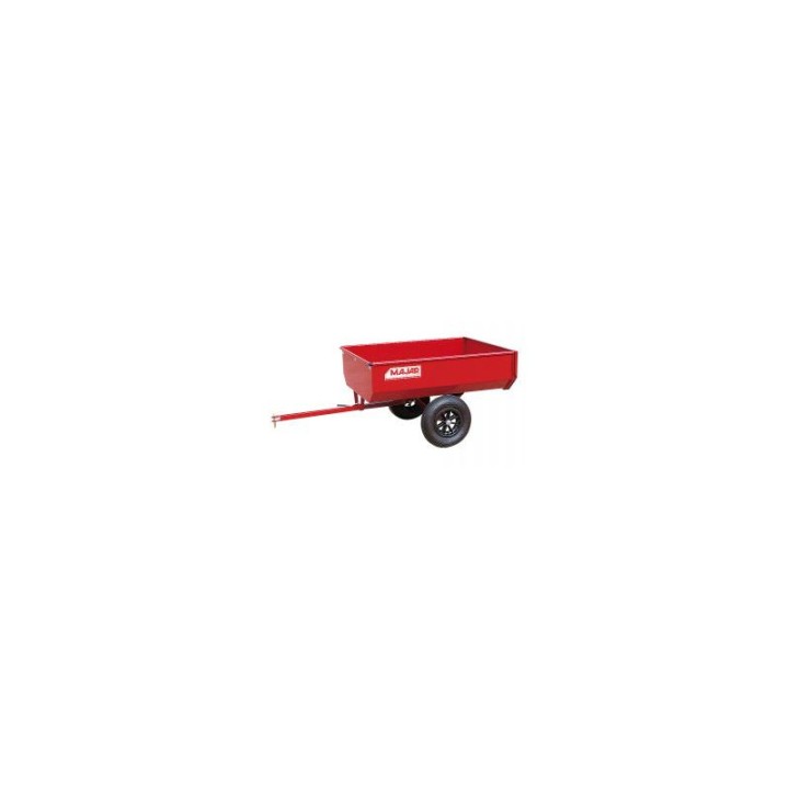 Remorque basculante 340kg MAJAR pour tondeuse autoportée