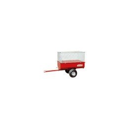 Remorque basculante 500 kg MAJAR pour tondeuse autoportée