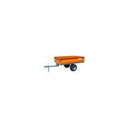 Remorque basculante 700 kg MAJAR pour tondeuse autoportée