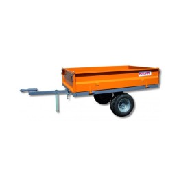 Remorque basculante manuel Micro tracteur C.U. 0.700 tonnes