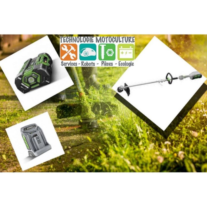 Coupe bordure EGO + batterie + chargeur