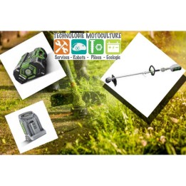 Coupe bordure EGO + batterie + chargeur