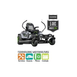 Tondeuse à batterie Z6 ZERO TURN EGO EGALE A 22CV 107cm de coupe Volant