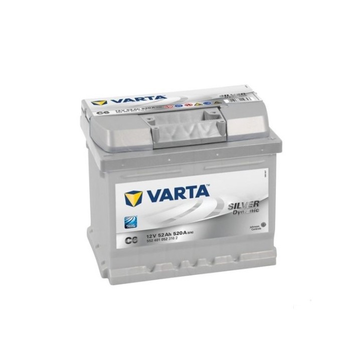 Batterie 12V 52Ah 520A Silver Dynamic VARTA