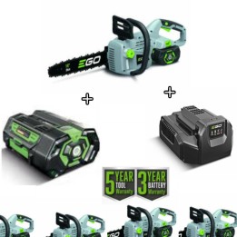 Tronçonneuse à batterie coupe de 40 cm avec batterie 5Ah et chargeur